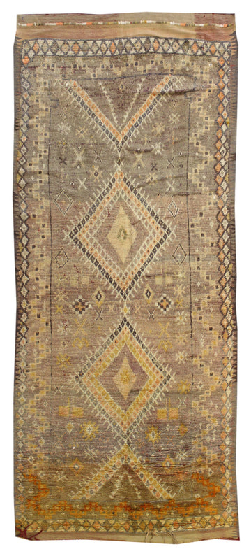 MOROCCAN HANDKNOTTED RUG, 61918