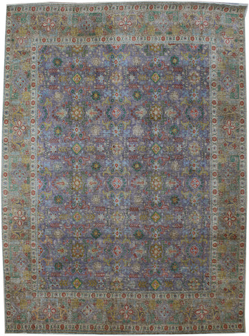 TABRIZ HANDKNOTTED RUG, J51916