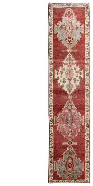 KURDISH HANDKNOTTED RUG, J54117