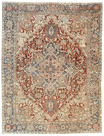 HERIZ HANDKNOTTED RUG, J58598