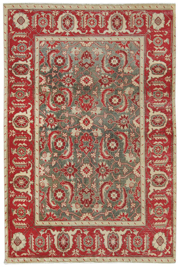 AGRA HANDKNOTTED RUG, J58725