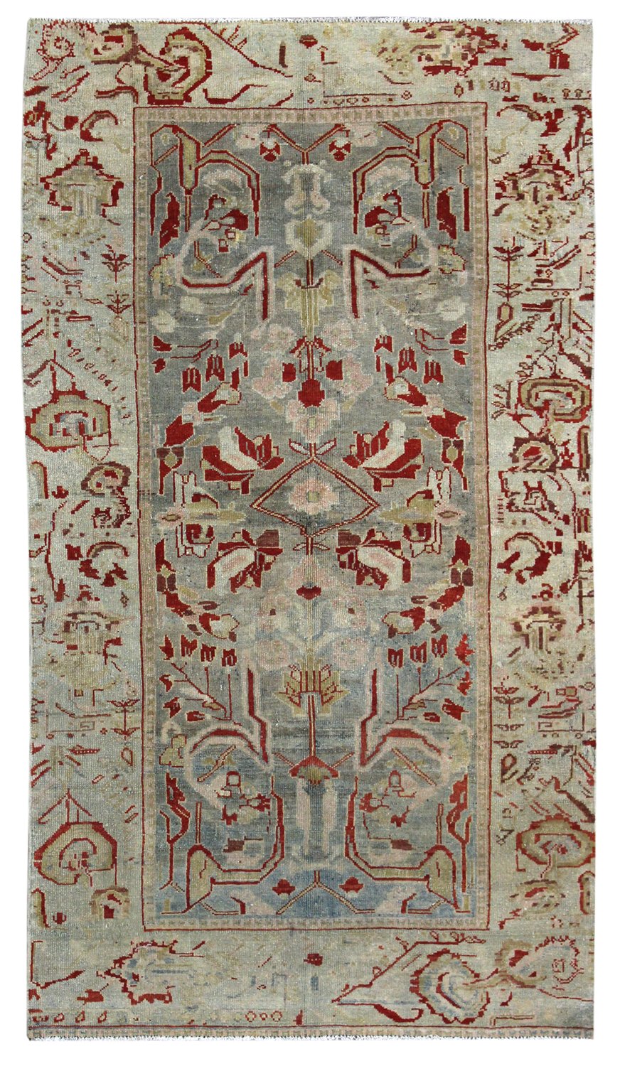MALAYER HANDKNOTTED RUG, J58823