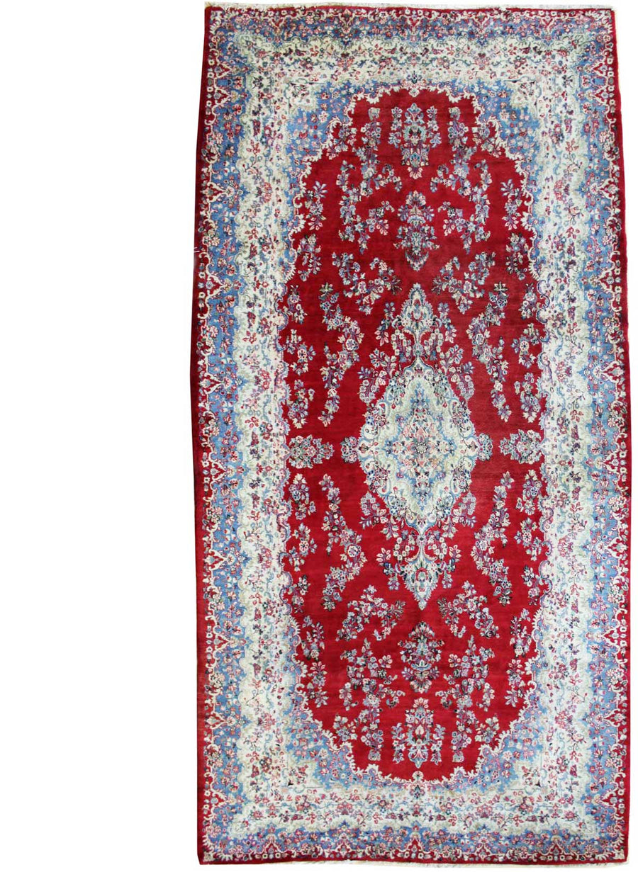 KAZVIN HANDKNOTTED RUG, JF4985
